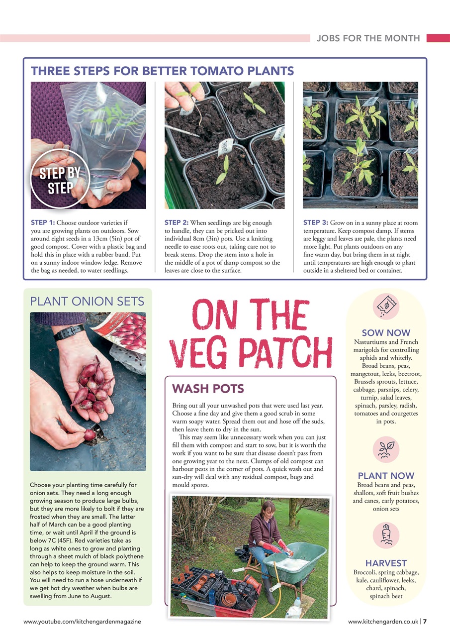 Kitchen Garden Magazine Preview Pages