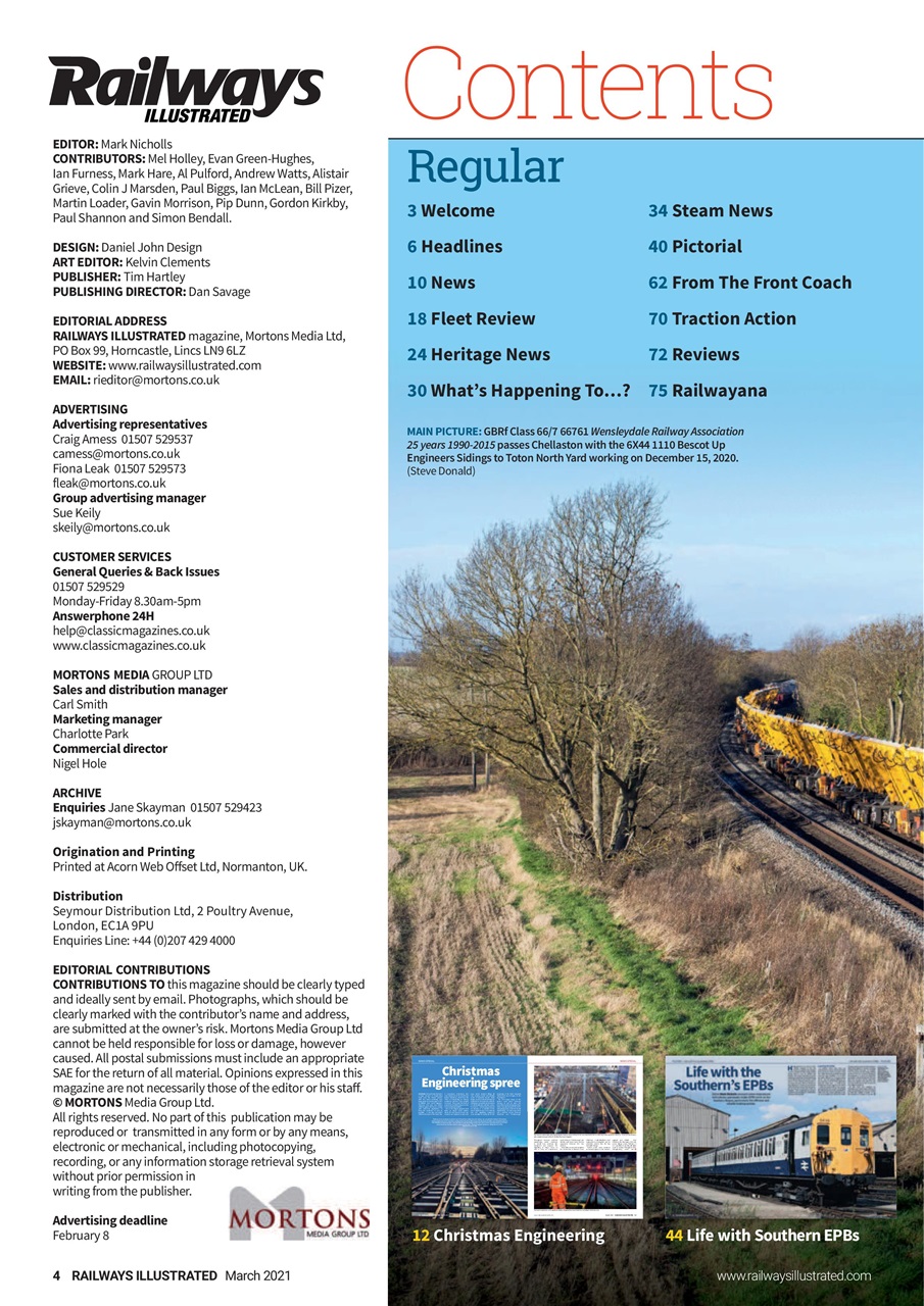 Railways Illustrated Preview Pages