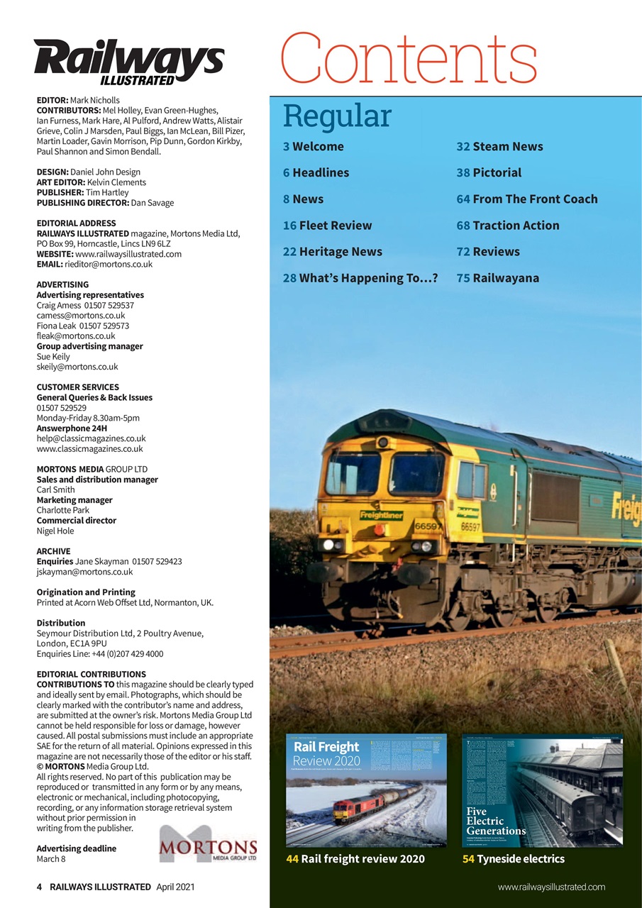Railways Illustrated Preview Pages
