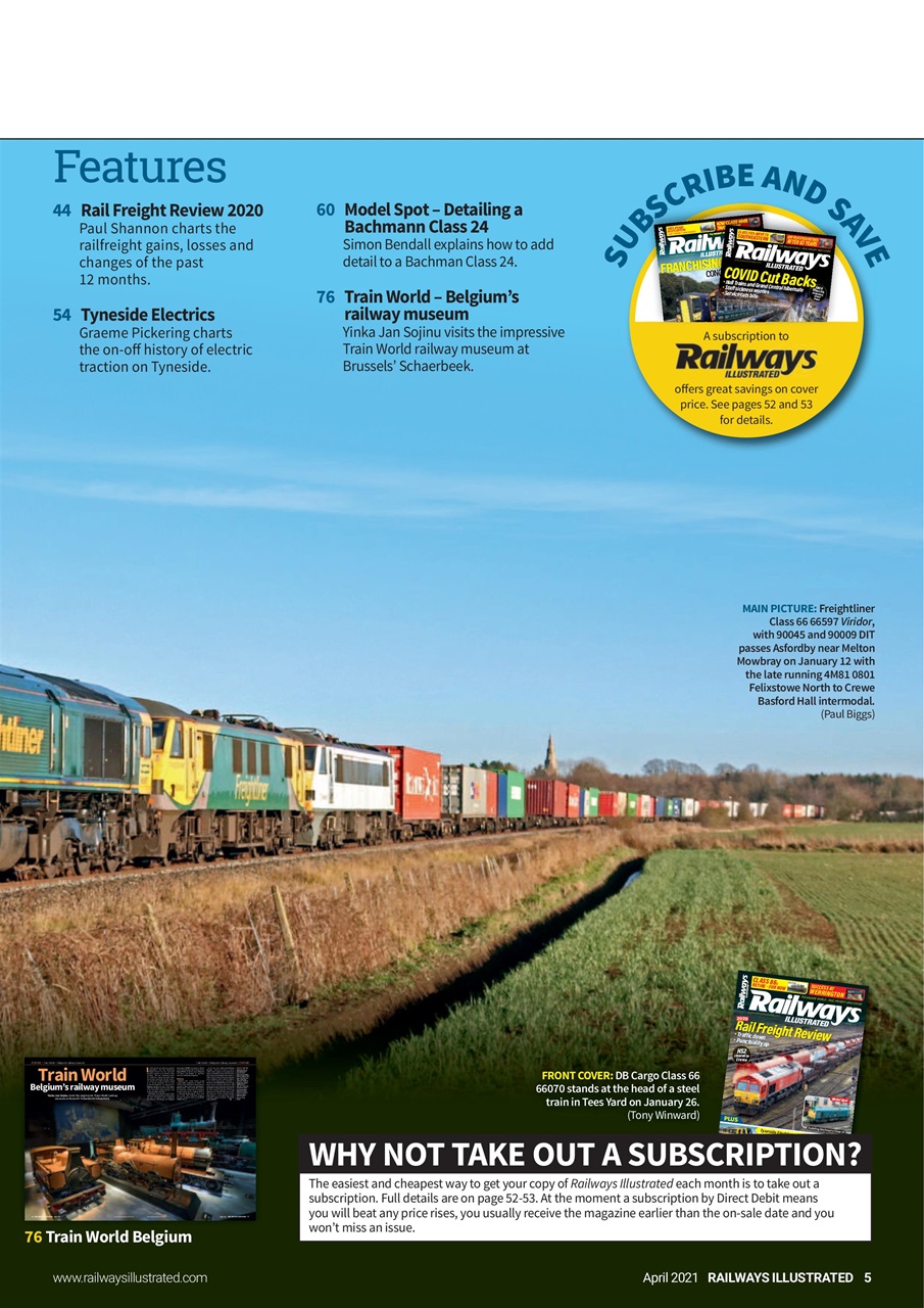 Railways Illustrated Preview Pages