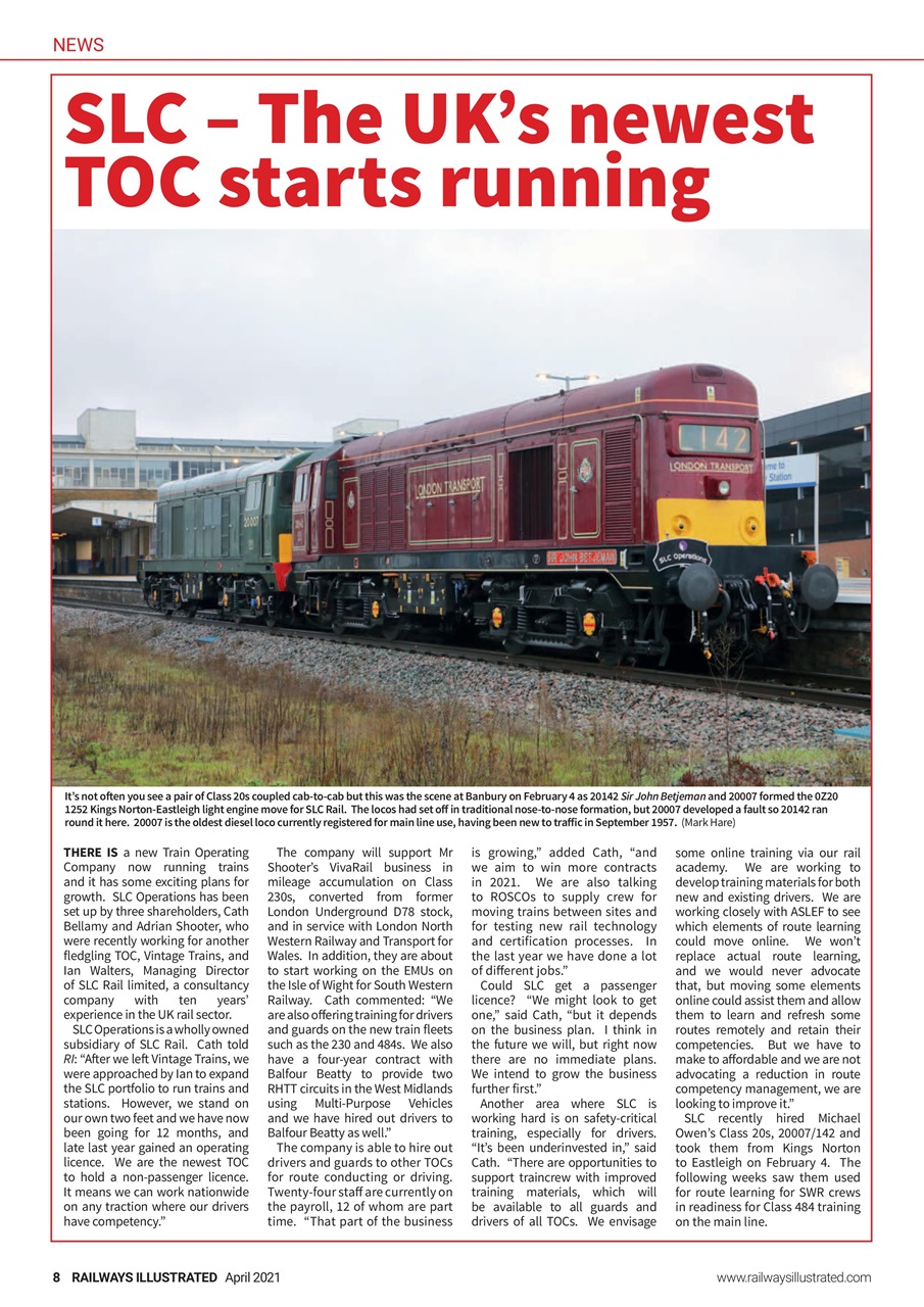 Railways Illustrated Preview Pages