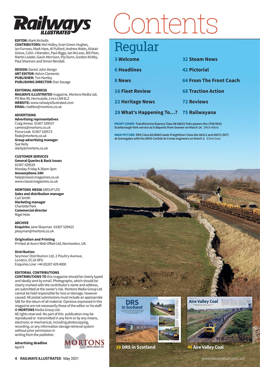 Railways Illustrated Preview Pages