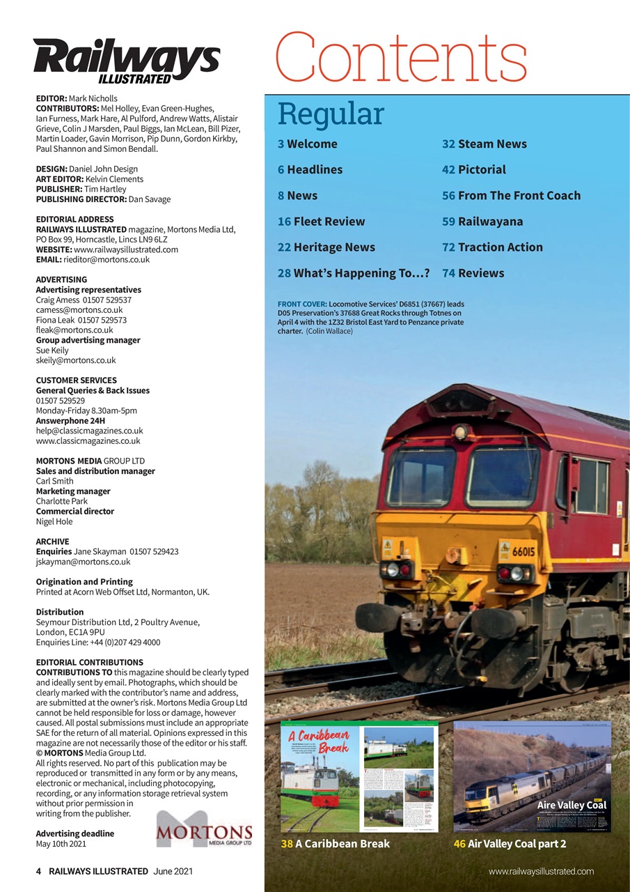 Railways Illustrated Preview Pages
