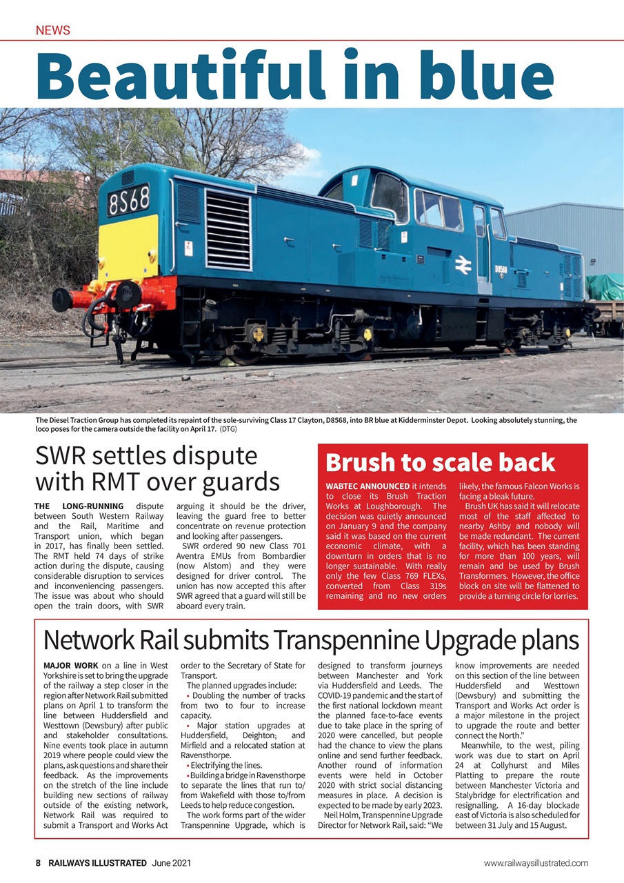 Railways Illustrated Preview Pages