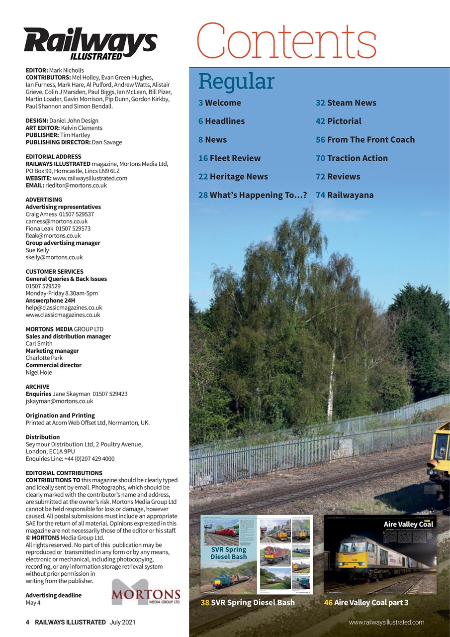 Railways Illustrated Preview Pages