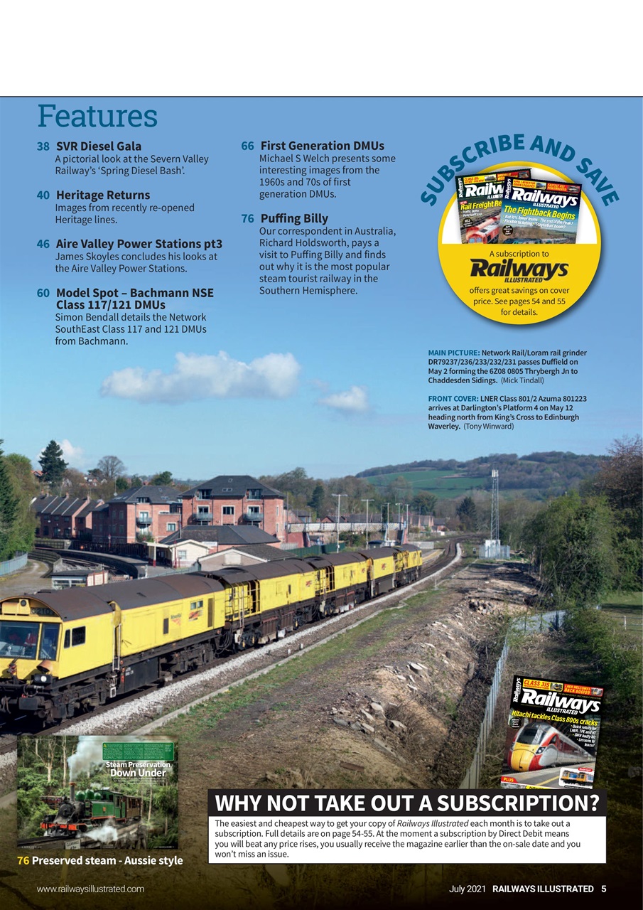 Railways Illustrated Preview Pages