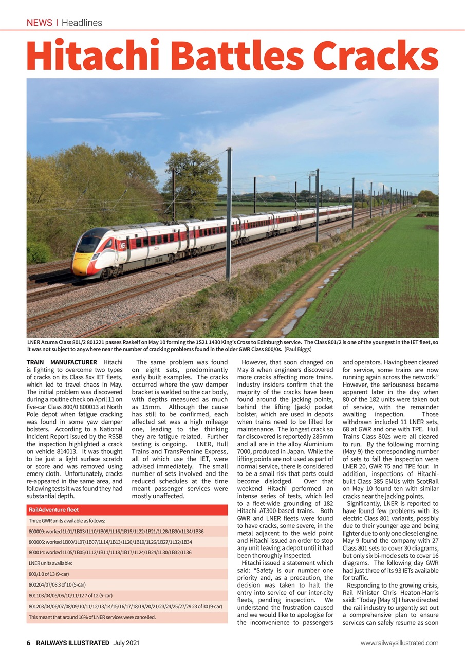 Railways Illustrated Preview Pages
