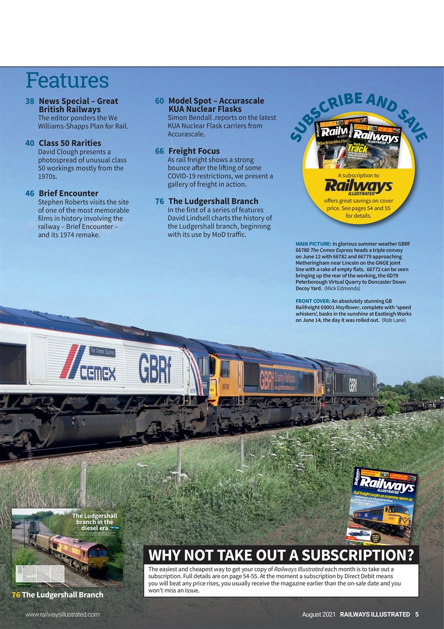 Railways Illustrated Preview Pages