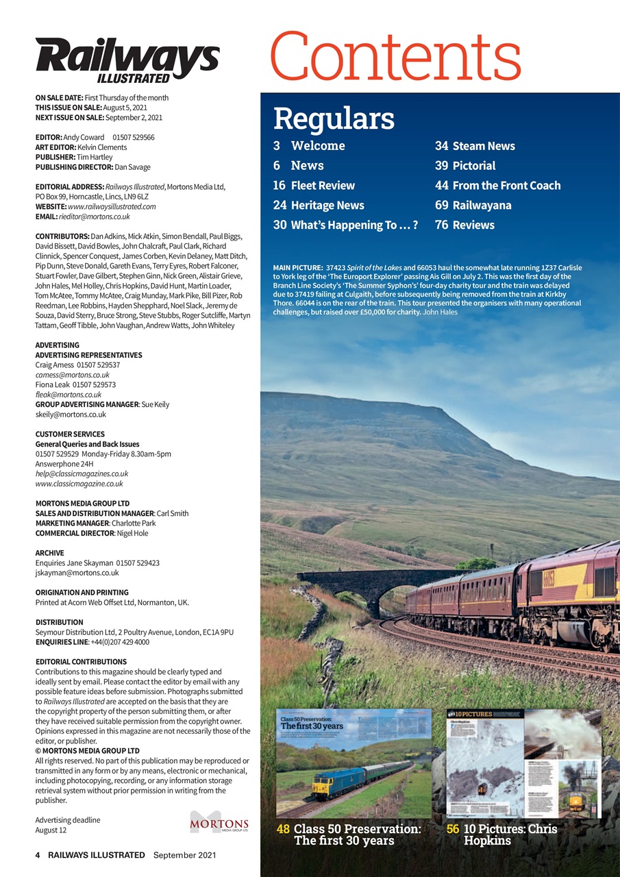 Railways Illustrated Preview Pages