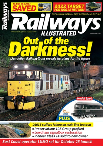 Railways Illustrated issue November 2021