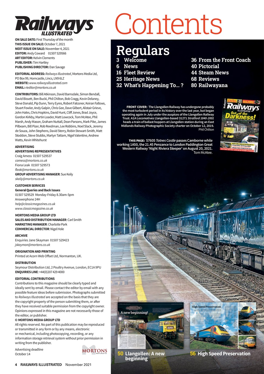 Railways Illustrated Preview Pages