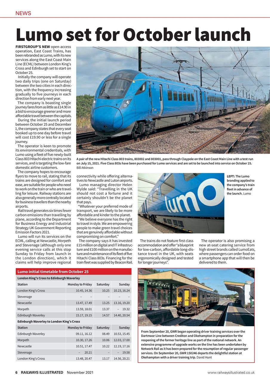 Railways Illustrated Preview Pages
