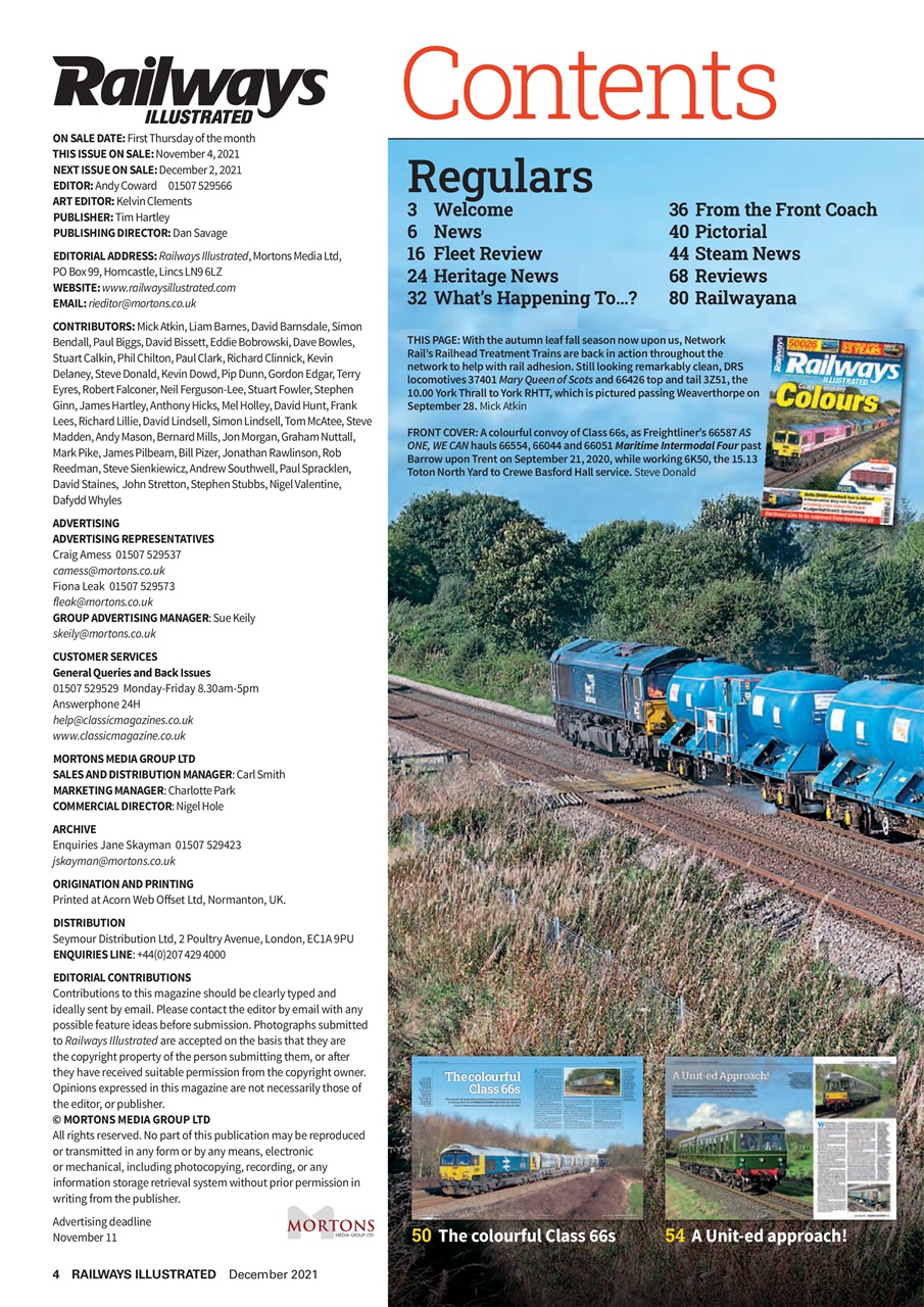 Railways Illustrated Preview Pages