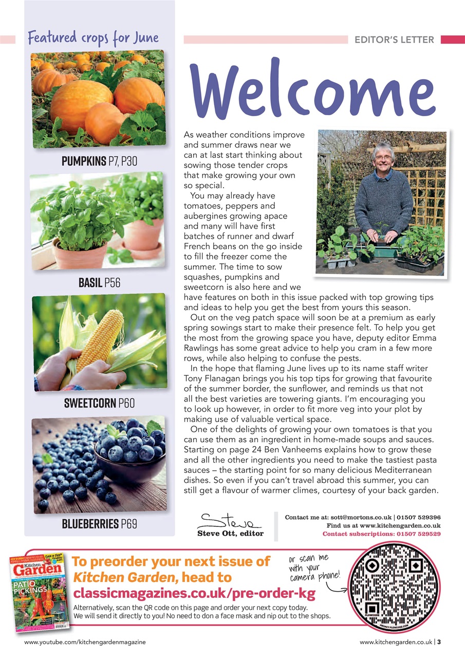 Kitchen Garden Magazine Preview Pages