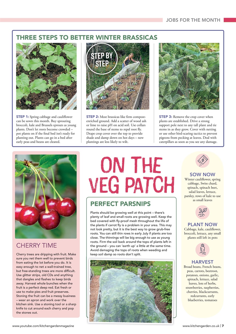 Kitchen Garden Magazine Preview Pages
