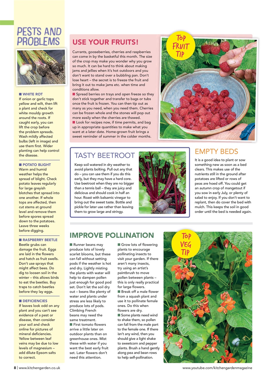 Kitchen Garden Magazine Preview Pages