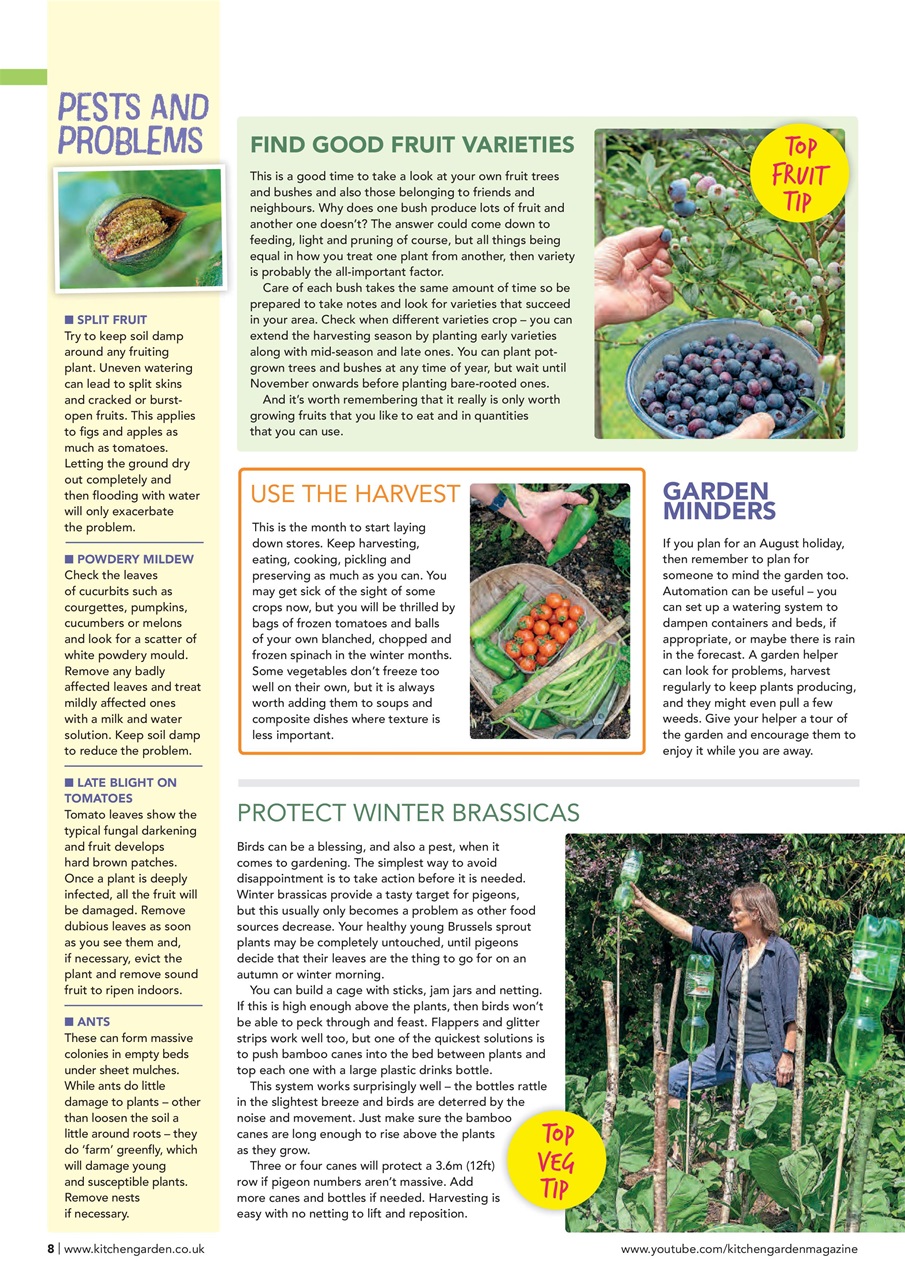 Kitchen Garden Magazine Preview Pages