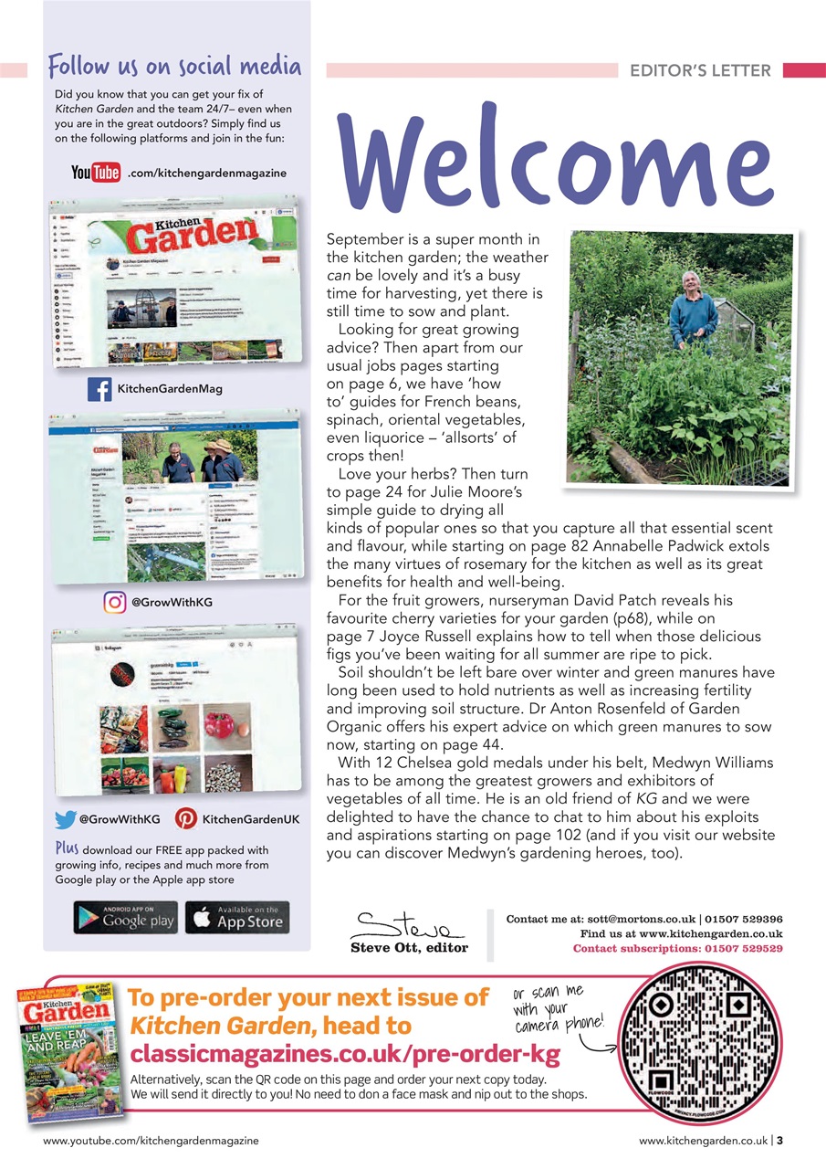 Kitchen Garden Magazine Preview Pages