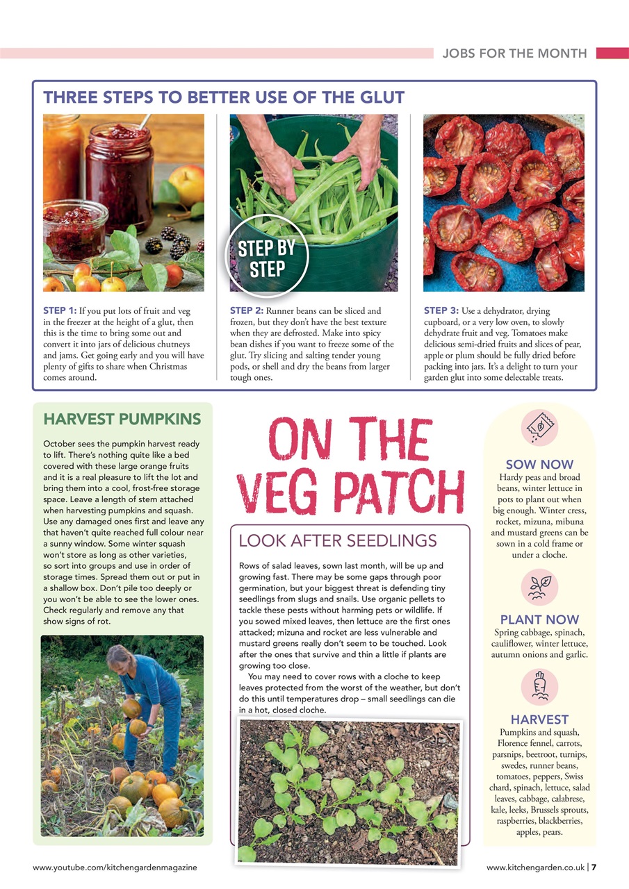 Kitchen Garden Magazine Preview Pages