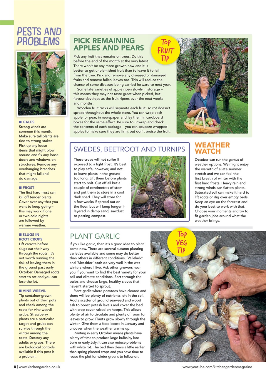 Kitchen Garden Magazine Preview Pages