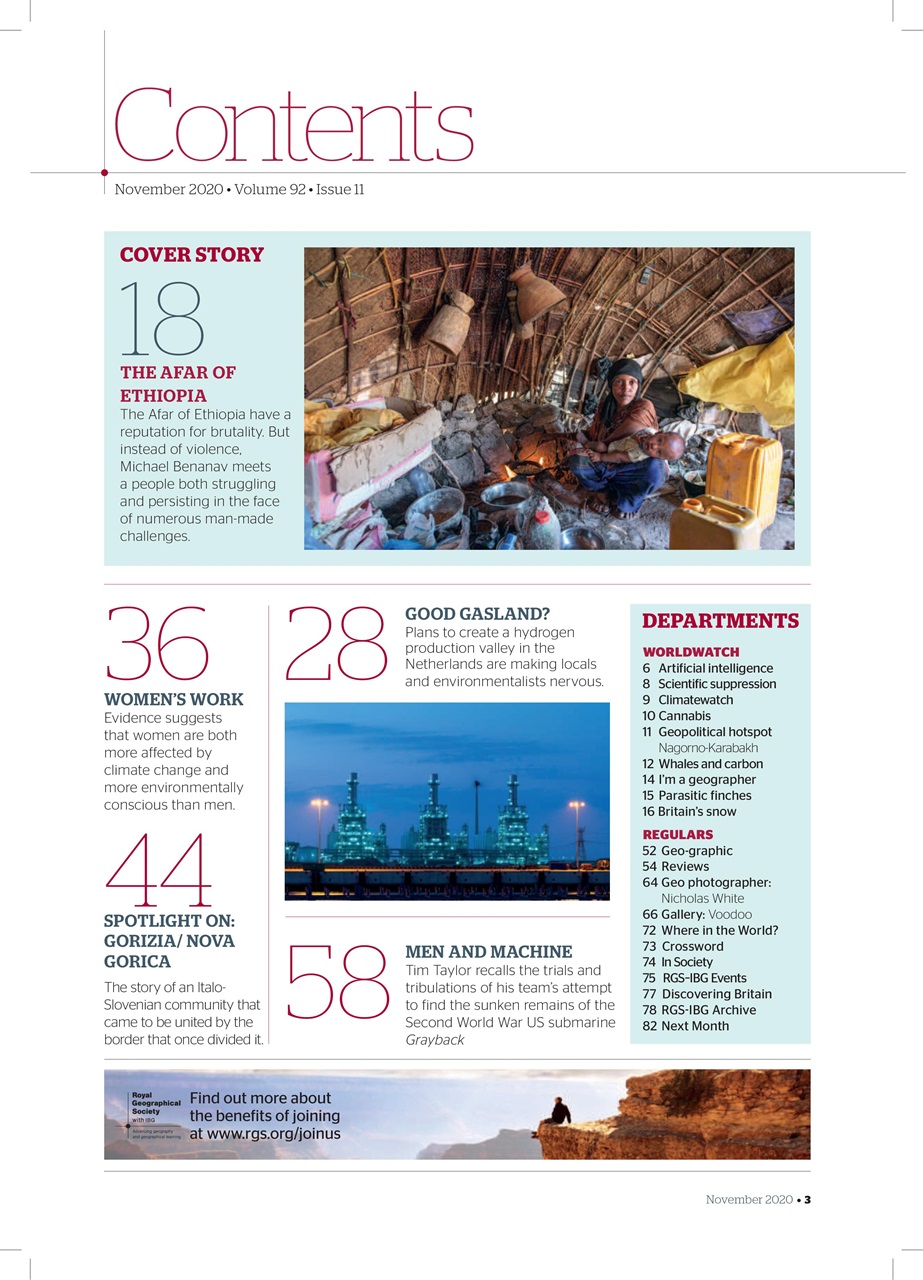 Geographical Preview Pages