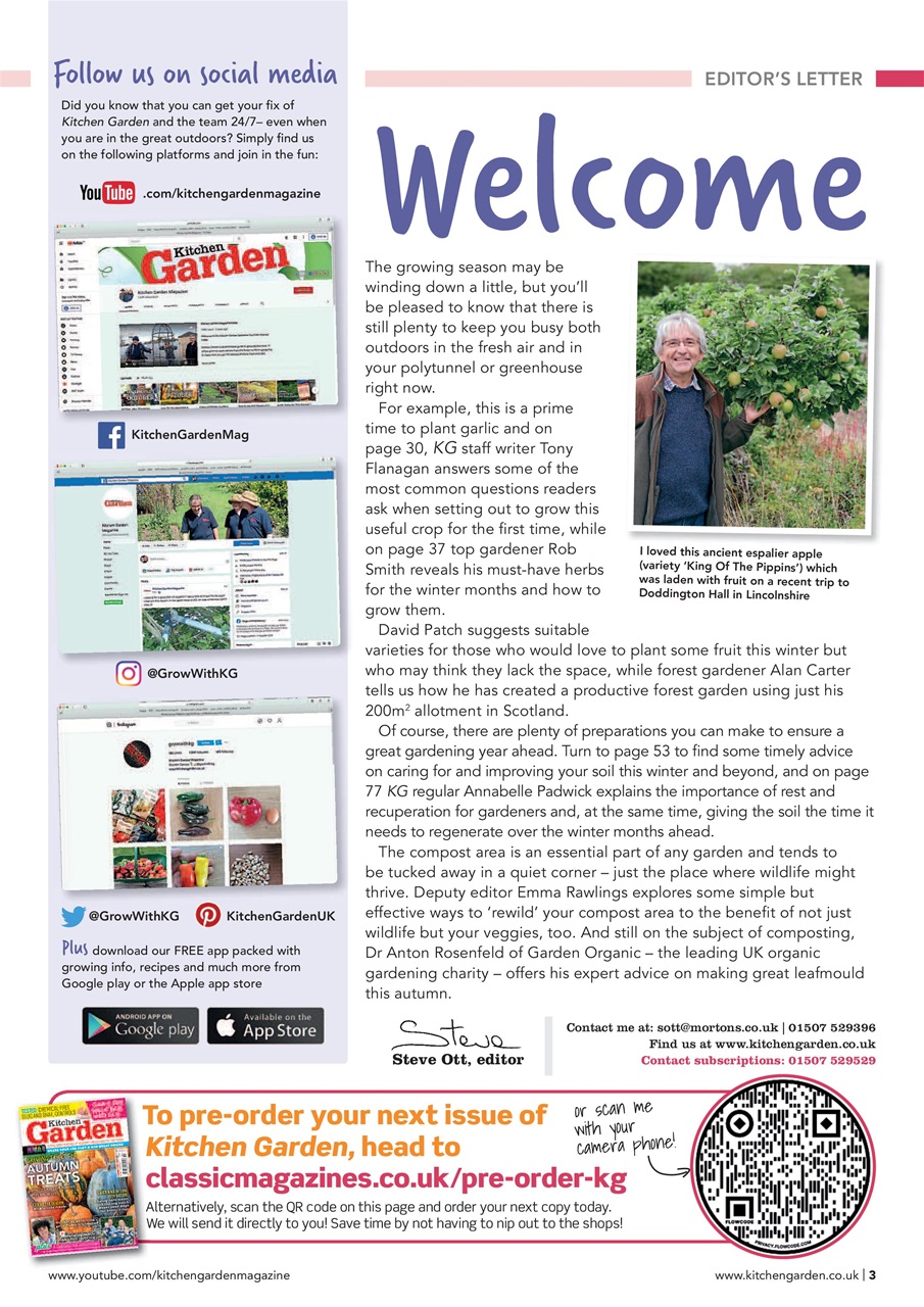 Kitchen Garden Magazine Preview Pages