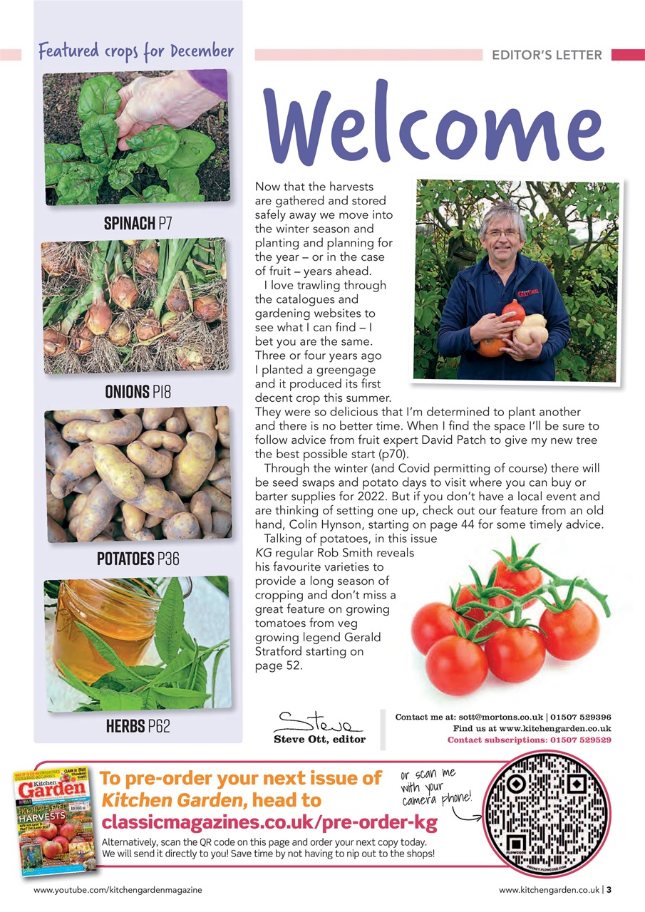 Kitchen Garden Magazine Preview Pages