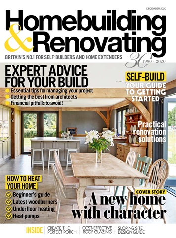 Homebuilding & Renovating Magazine issue December 2020