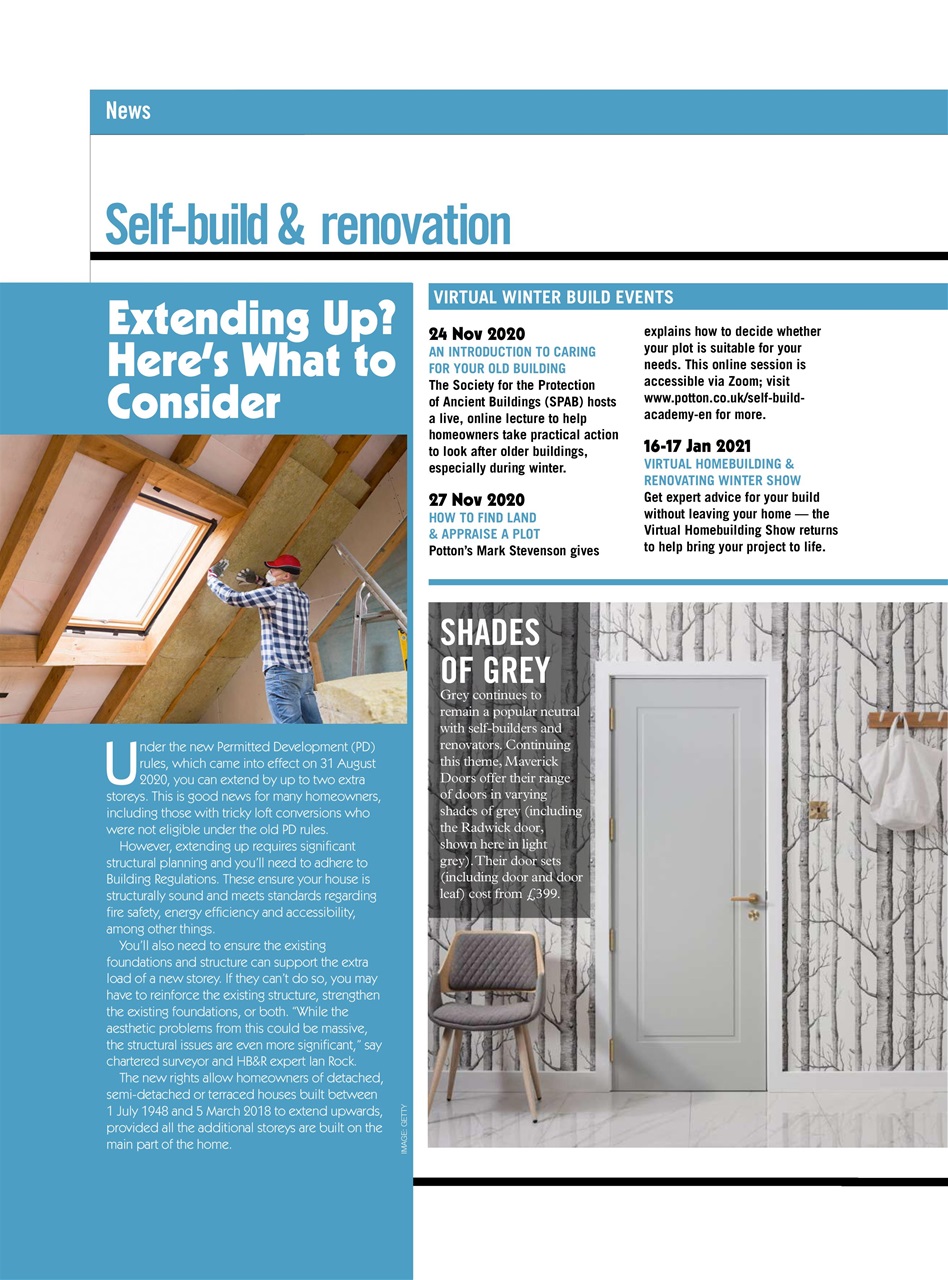 Homebuilding & Renovating Magazine Preview Pages