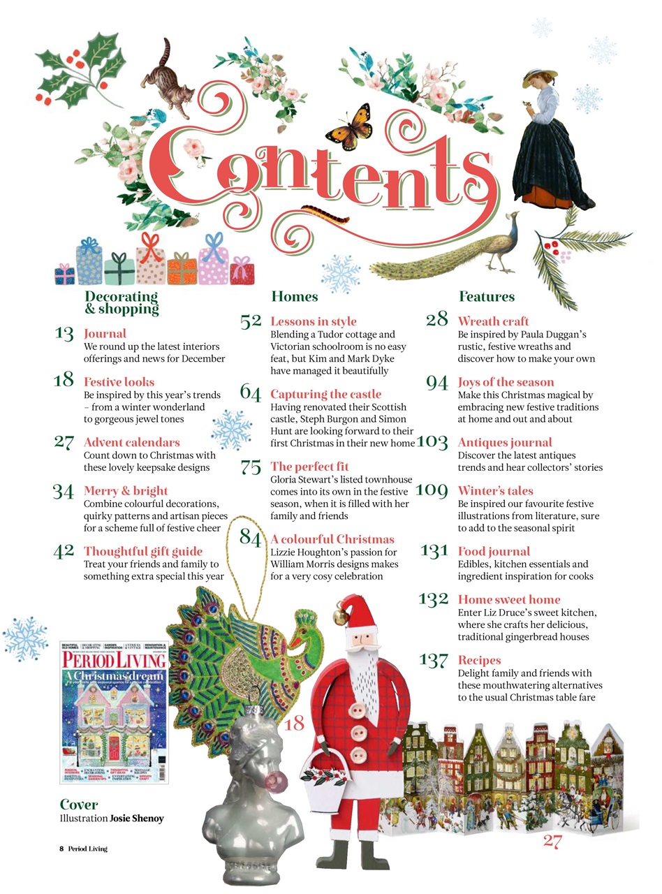 Period Living Magazine Preview Pages