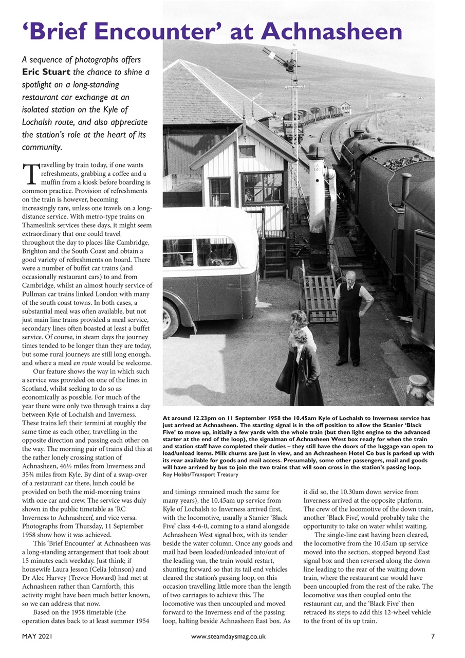 Steam Days Preview Pages