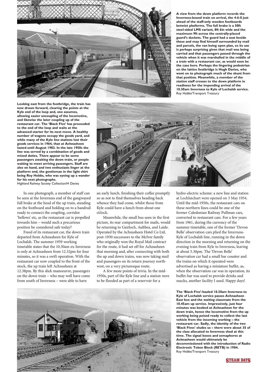 Steam Days Preview Pages