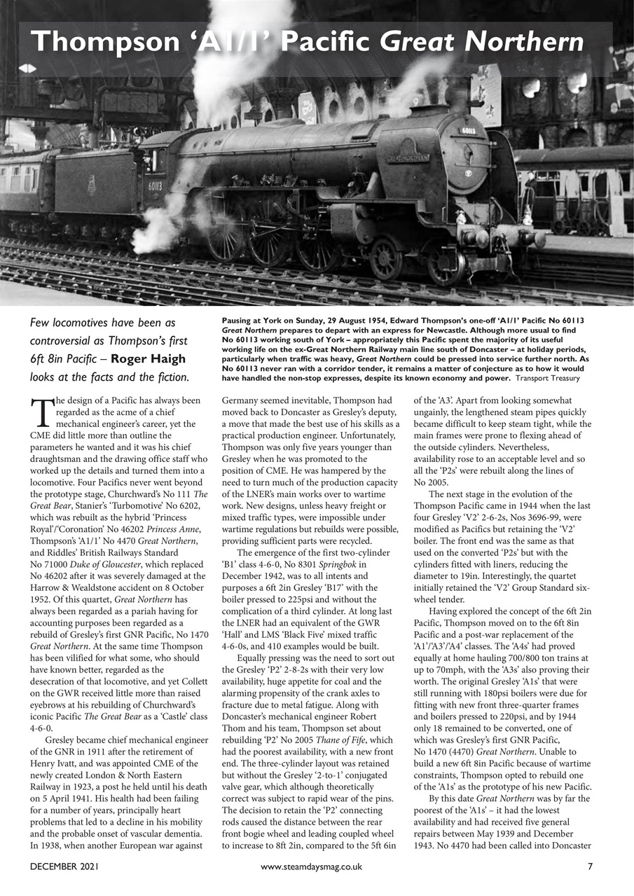 Steam Days Preview Pages