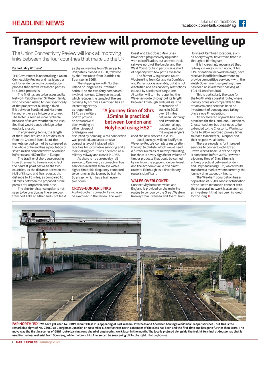 Rail Express Preview Pages