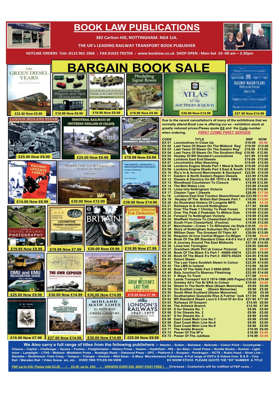 Rail Express Preview Pages