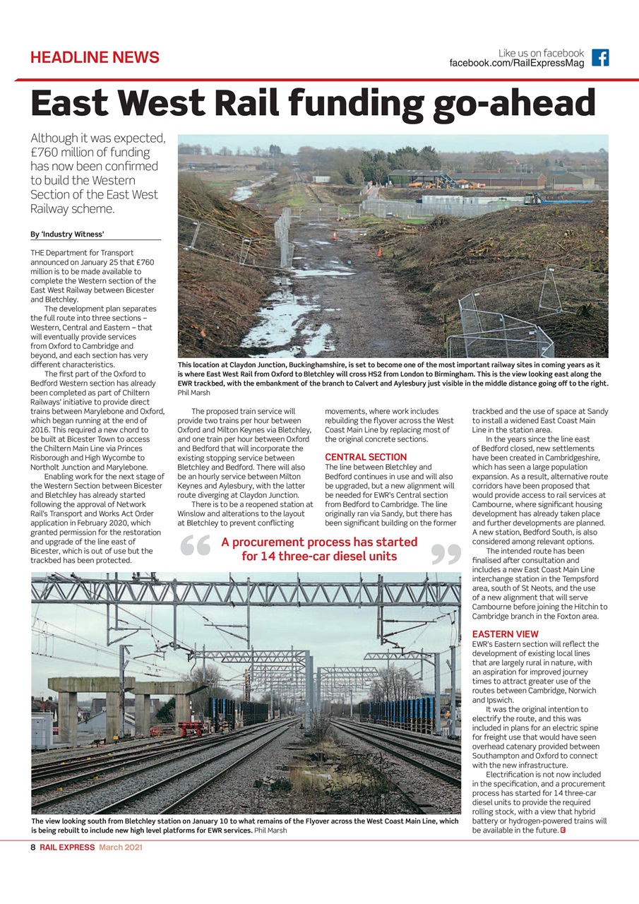 Rail Express Preview Pages