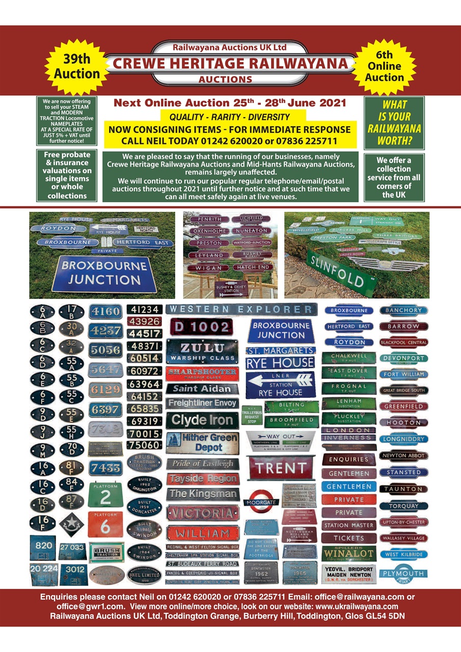 Rail Express Preview Pages