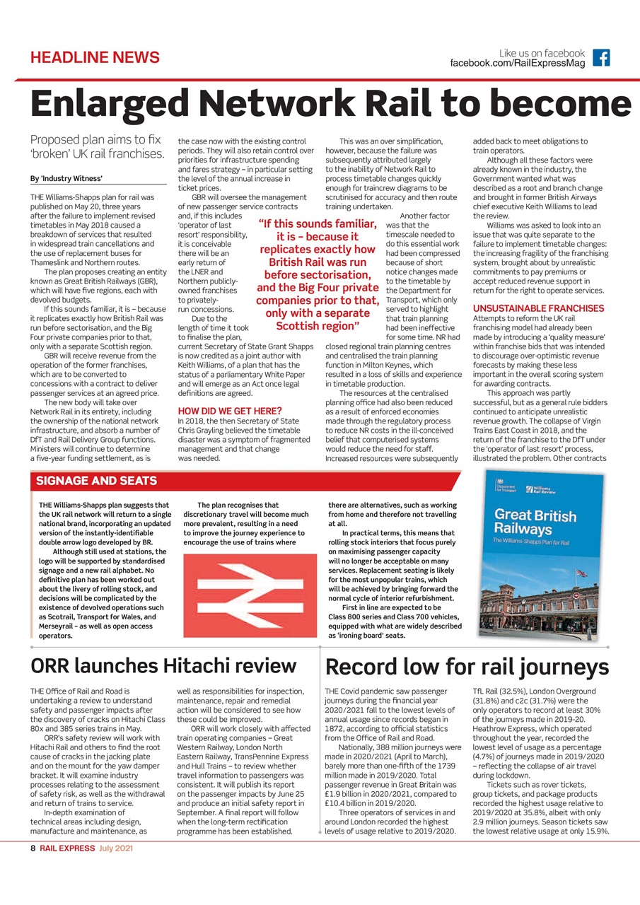 Rail Express Preview Pages