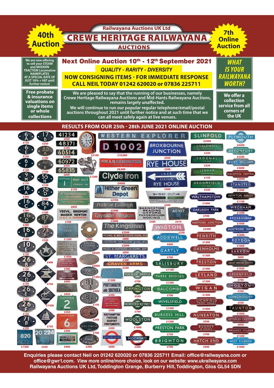 Rail Express Preview Pages