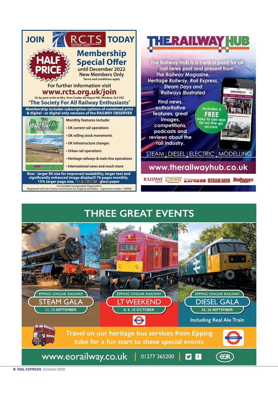 Rail Express Preview Pages