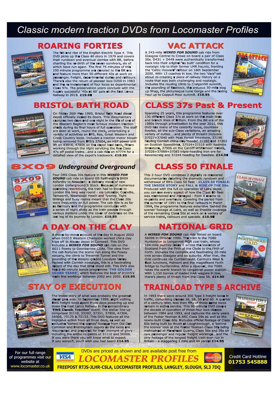 Rail Express Preview Pages