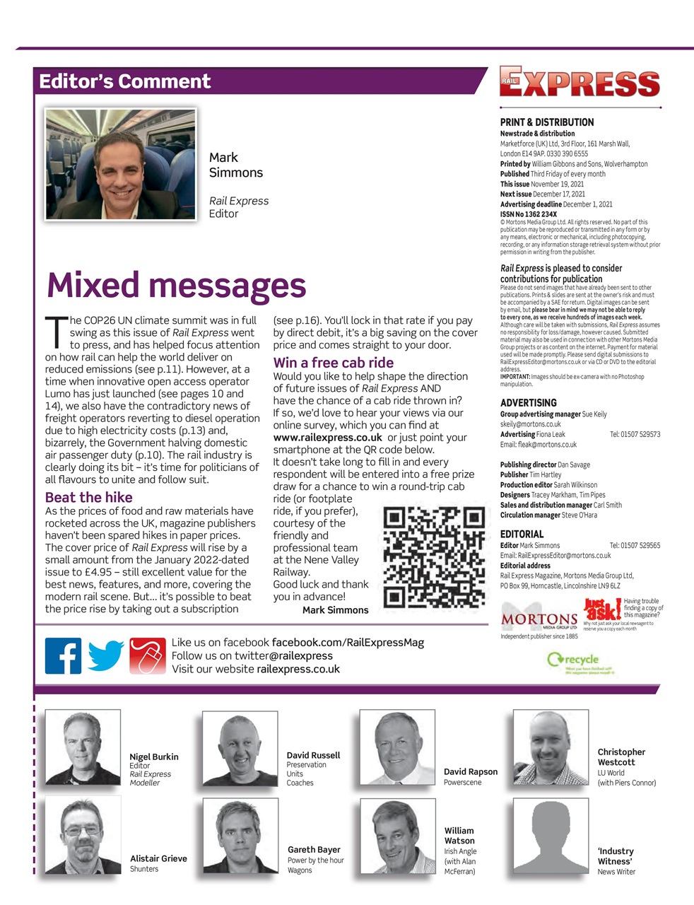 Rail Express Preview Pages