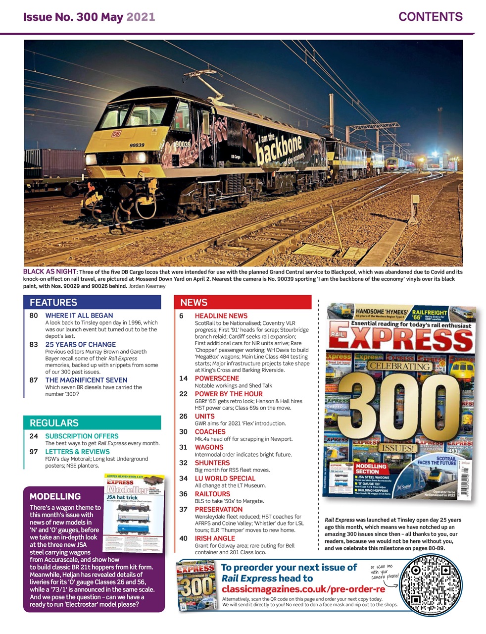 Rail Express Preview Pages