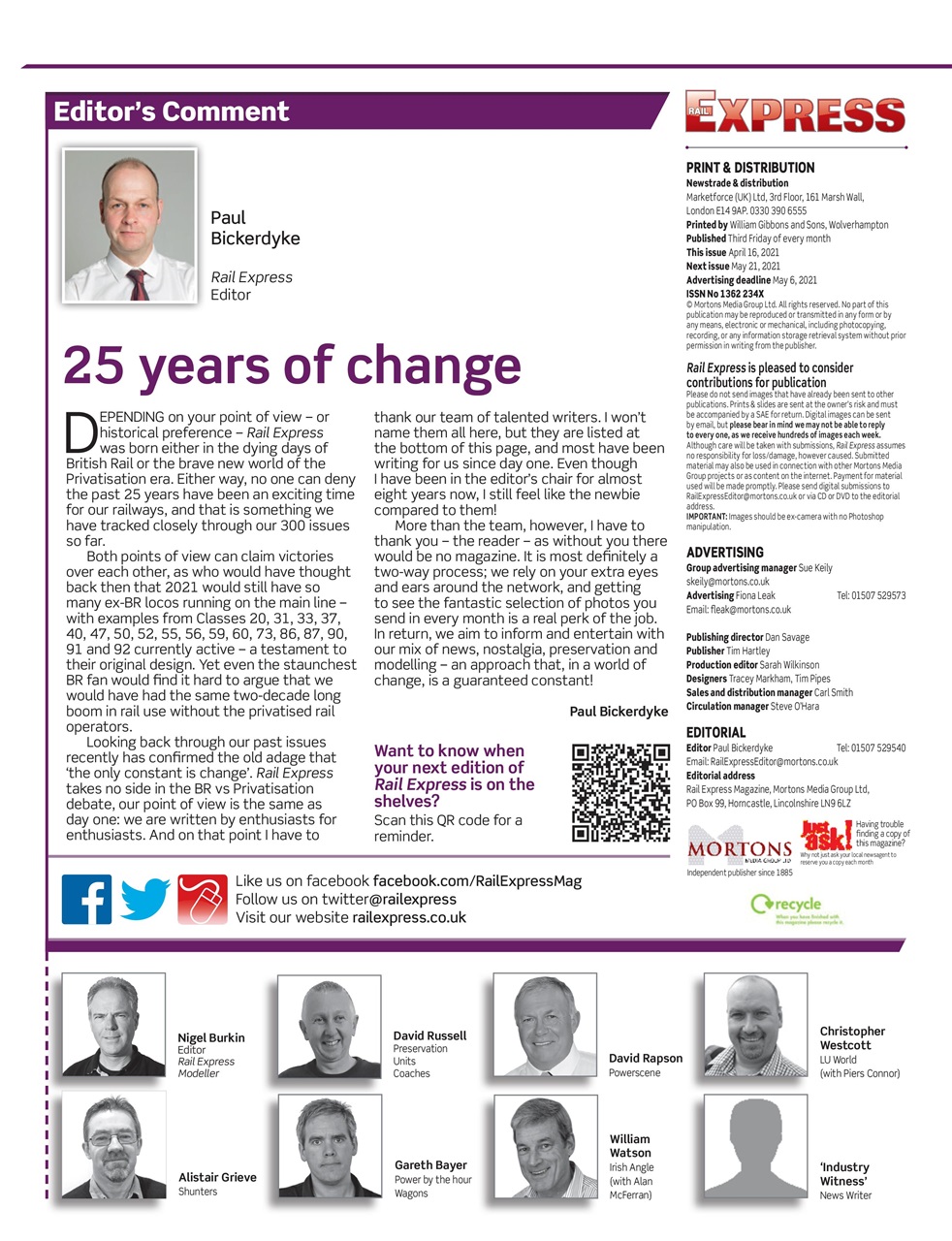 Rail Express Preview Pages