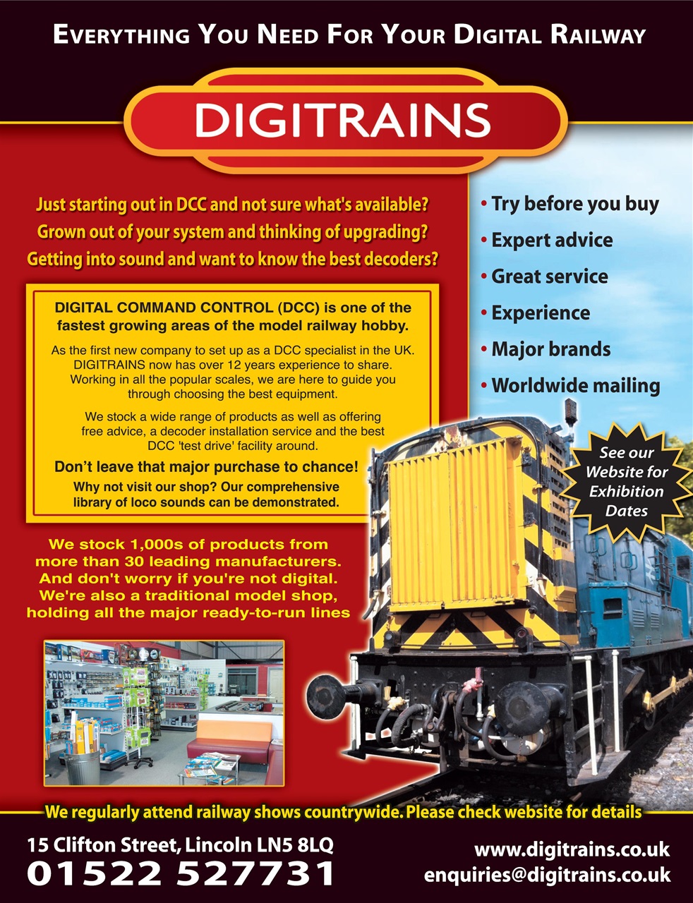 Rail Express Preview Pages