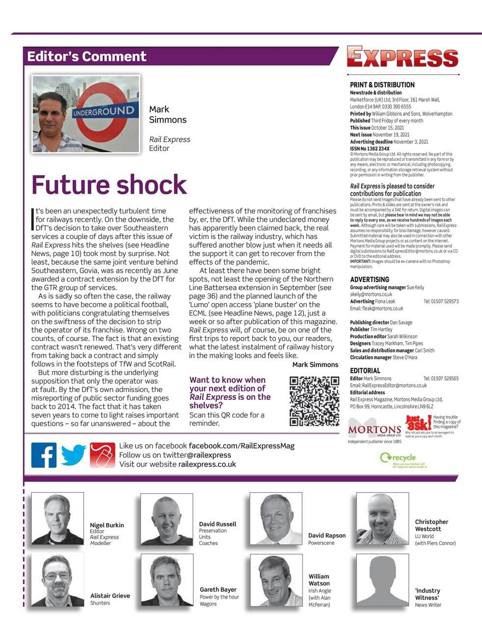 Rail Express Preview Pages