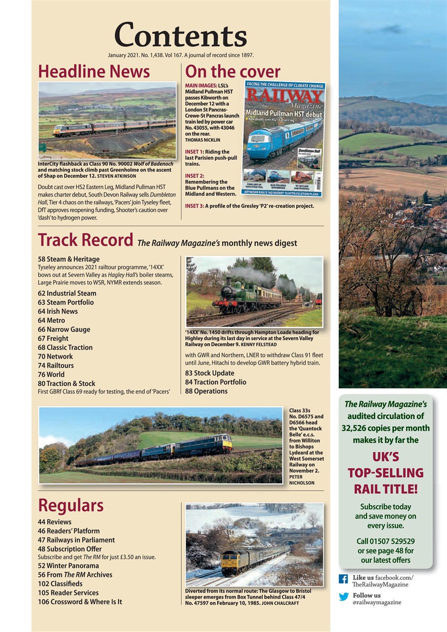 Railway Magazine Preview Pages