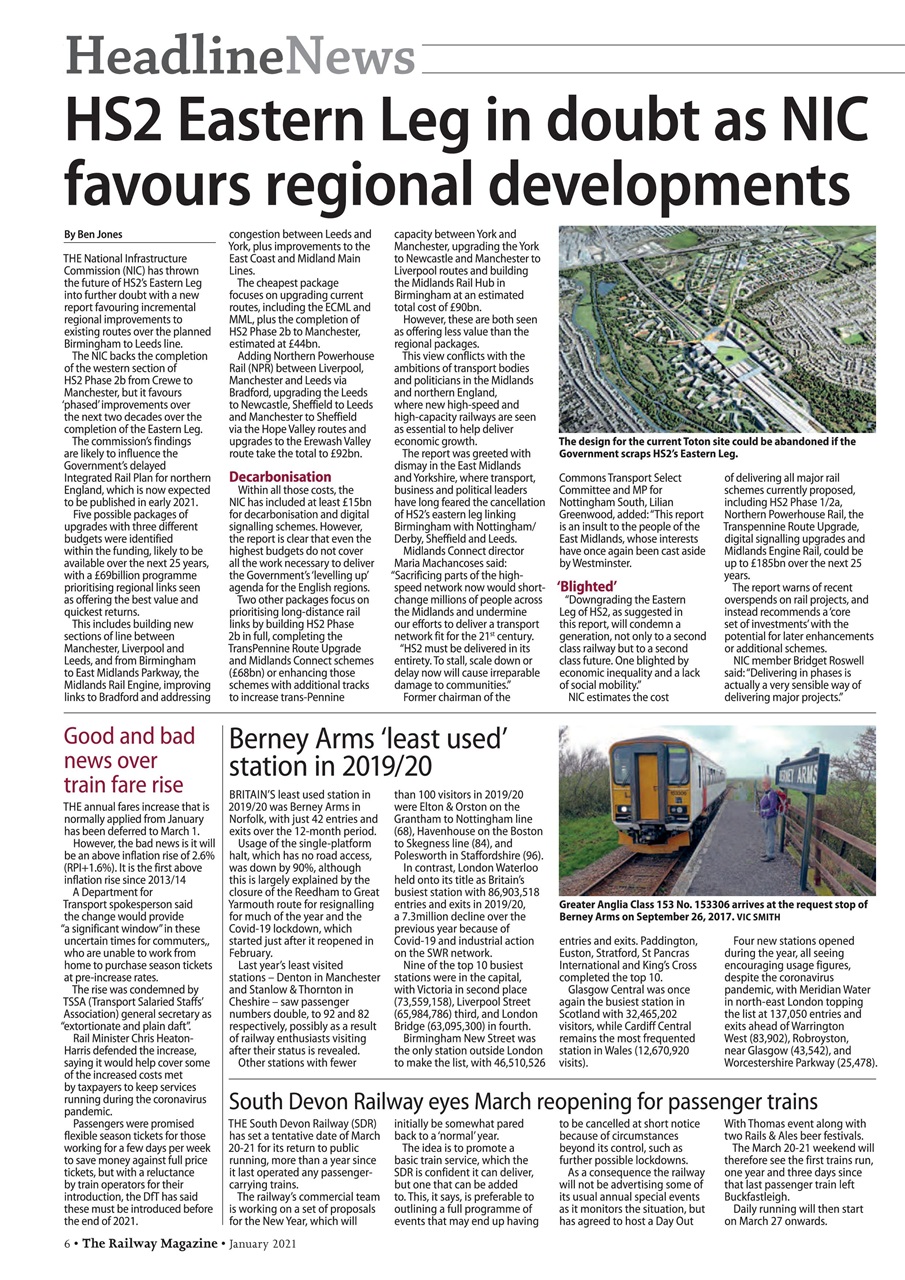 Railway Magazine Preview Pages