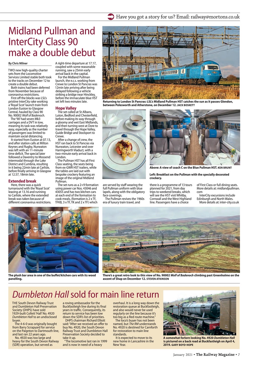 Railway Magazine Preview Pages