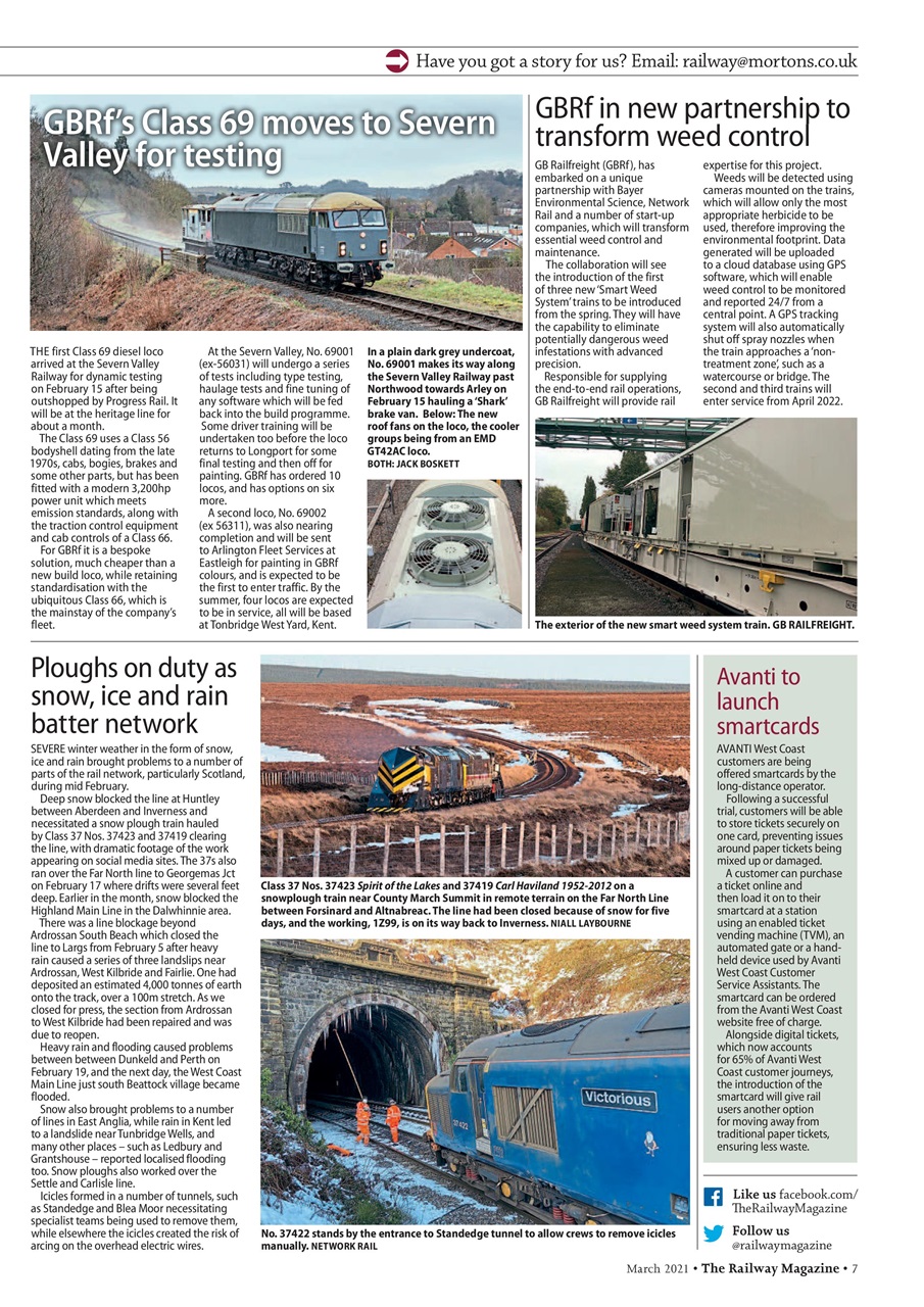 Railway Magazine Preview Pages